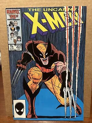 Buy Uncanny X-men 207 - Key! Classic Wolverine Cover!  High Grade! • 12.86£