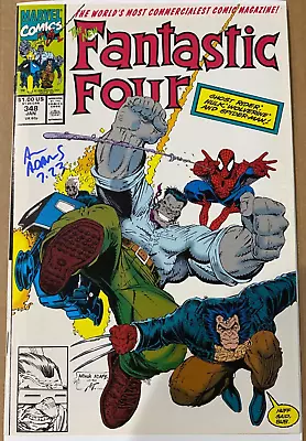 Buy Marvel Comics Fantastic Four #348 Direct Signed Arthur Adams NM Unread 1990 • 39.53£