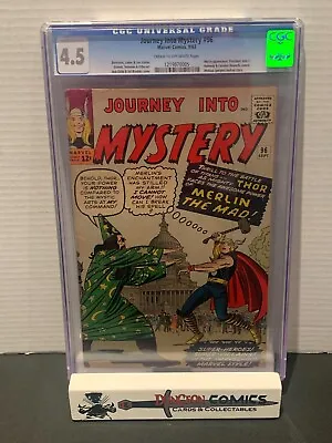 Buy Journey Into Mystery # 96 CGC 4.5 Cameo Appearance JFK 1963 [GC16] • 193.69£