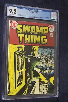 Buy Swamp Thing 7 CGC 9.2 Ow To White Pages • 183.82£