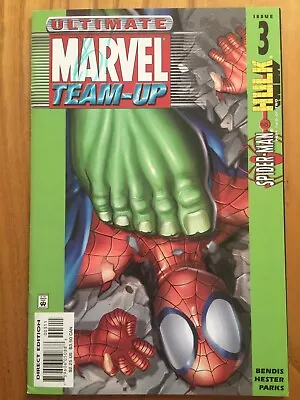 Buy Ultimate Marvel Team Up #3 Signed By Brian Bendis • 12.50£