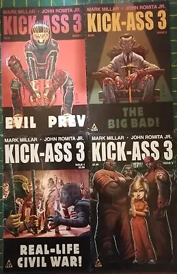 Buy Kick Ass 3 Graphic Novels. Issues 1, 2, 3, & 4. Great Condition. • 5£