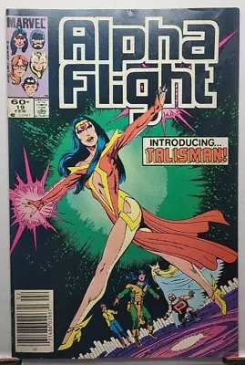 Buy Alpha Flight #19 (1985) 1st Talisman Appearance - Marvel- Newsstand Edition • 2.59£