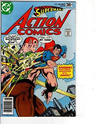Buy Action Comics #483 Comic Book DC Superman 1978 VF/NM Or Better • 8£
