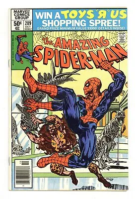Buy Amazing Spider-Man #209N FN- 5.5 1980 • 25.29£