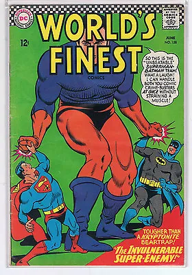 Buy Worlds Finest #158 Very Fine VF 1966 DC Comics Batman & Superman Silver Age • 17.99£