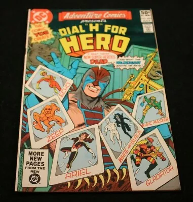 Buy ADVENTURE COMICS PRESENTS DIAL H FOR HERO -Vol 47 No 483 -July 1981 -DC -CB02 • 12.64£