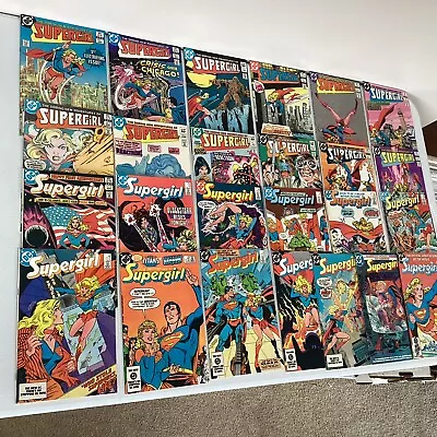 Buy Supergirl #1-23 The Daring New Adventure COMPLETE SET + 2 Specials DC 1982 • 101.87£