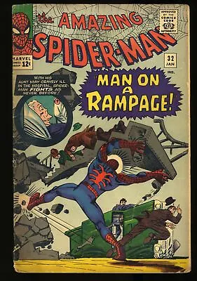 Buy Amazing Spider-Man #32 VG- 3.5 Stan Lee! Steve Ditko Art!! Marvel 1966 • 46.51£