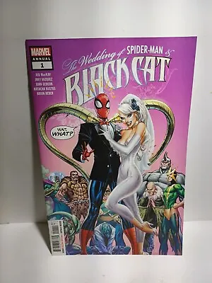 Buy The Wedding Of Spider-man & Black Cat Annual #1 A Cover By J.Scott Campbell  • 19.92£