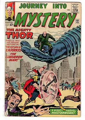 Buy Journey Into Mystery #101 (1964) - Grade 4.5 - Return Of Zarrko Tomorrow Man! • 78.84£