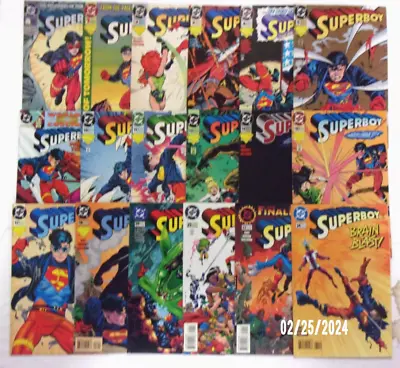 Buy Superboy 1994 Starter Lot 41 Nm- Bks+supergirl 1996 34 Nm- Bks Starter Set! • 96.42£