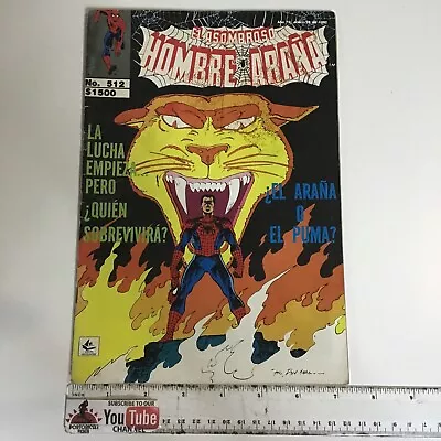 Buy 1991 Spanish Comics El Asombroso Hombre Arana #512 El Puma Novedades Mexico • 3.98£
