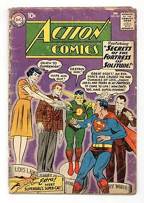 Buy Action Comics #261 GD/VG 3.0 1960 1st App. Streaky The Super Cat • 56.90£
