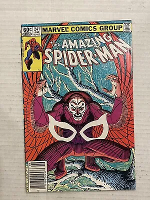 Buy Amazing Spider-Man 241, Bronze 1983, Newsstand! Origin Of The Vulture • 23.59£