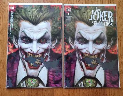 Buy The Joker Presents  A Puzzlebox  #1   Ryan Brown Variants  SET OF 2 • 15£