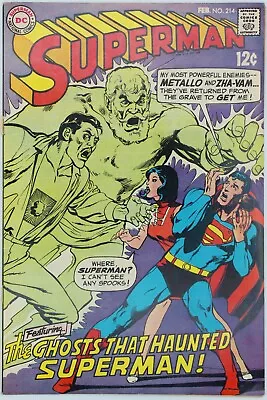Buy DC Comics Superman No. 214 • 54.34£