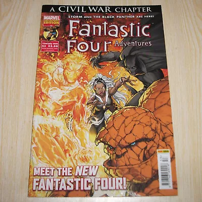 Buy Issue 53 FANTASTIC FOUR  Marvel  Comic Book STORM BLACK PANTHER 2009 • 7.50£