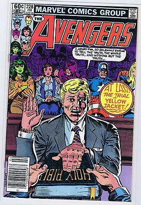 Buy Avengers 228 6.0 6.5 Vision Iron Man Nice Pages  Newstand Wk 13 • 6.31£