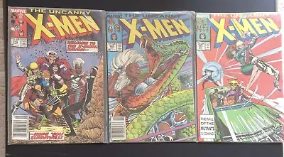 Buy Lot Of 3 Vintage Marvel The Uncanny X-Men Comics, #219, 223 & 224 • 17.41£