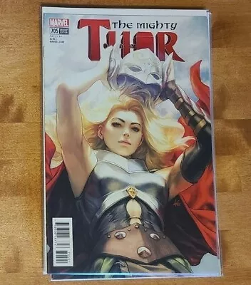 Buy Marvel Comics The Mighty Thor #705 Artgerm Lau Variant Cover Comic Book • 8.03£