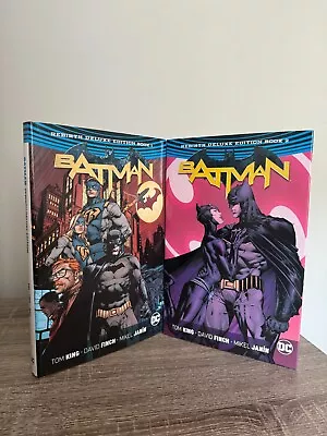 Buy Batman: The Rebirth Deluxe Editions 1 & 2 By Tom King & David Finch (Hardcovers) • 35.58£
