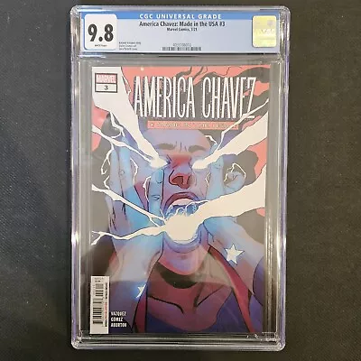 Buy America Chavez: Made In The USA #3 CGC 9.8 1st Appearance Catalina Chavez • 39.52£