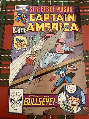 Buy Captain America #373 (1990 Marvel) 1st App Leon Hoskins, Becomes US Agent  • 2.37£