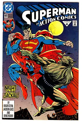 Buy Action Comics #683 - A New Hero, Jackal, Hits Metropolis! (2) • 7.98£