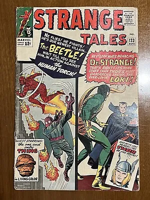 Buy Strange Tales #123/Silver Age Marvel Comic Book/1st Beetle/GD-VG • 34.80£
