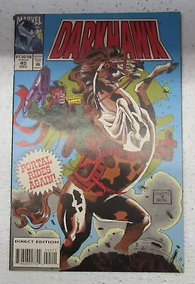 Buy Vintage Marvel Comics Darkhawk Vol 1 No 45 November 1994 Comic Book • 7.96£