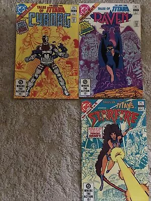 Buy Tales Of The New Teen Titans / DC Comics / 1982 / Issues 1,2 And 4 Of 4  • 10£