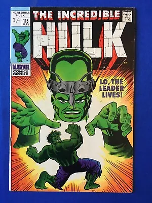 Buy Incredible Hulk #115 FN+ (6.5) MARVEL ( Vol 1 1969) • 25£