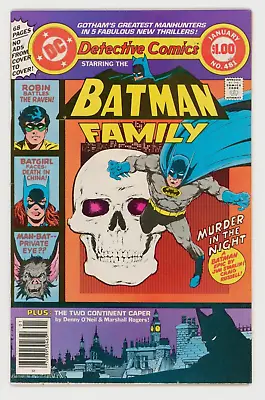 Buy Detective Comics #481 NM- 9.2 Batman Batgirl Man-Bat • 24.95£