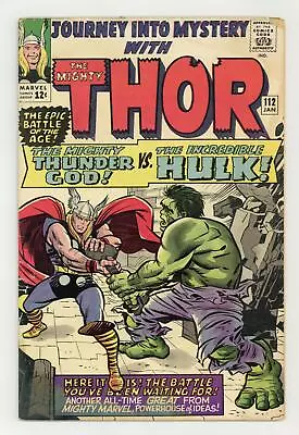 Buy Thor Journey Into Mystery #112 GD+ 2.5 1965 • 162.07£