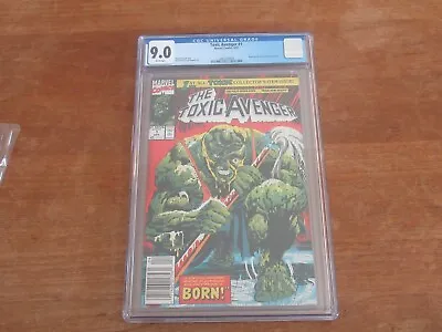 Buy Toxic Avenger #1 Key Issue Cgc 9.0 Rare Newsstand Edition Movie Reboot Soon! • 86.73£