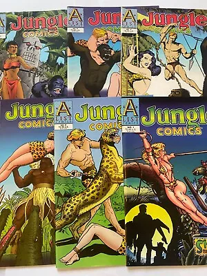 Buy JUNGLE COMICS #1 2 3 4 5 6  Lot Bundle Sheena Queen Of The, A List  1997 All NM • 19.95£