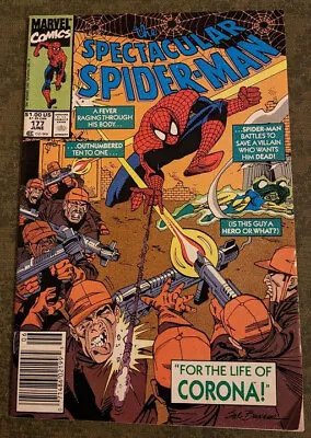 Buy Spectacular Spider-Man #177 - Comic Book - Original 1st Printing - 1991 • 6.76£