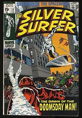 Buy Silver Surfer #13, VG/FN 5.0, First Appearance Doomsday Man • 29.74£
