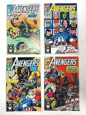 Buy Avengers #328 329 330 331 (1991 Marvel Comics) 8.5-9.4 Lot Tetrarchs Of Entropy • 15.82£