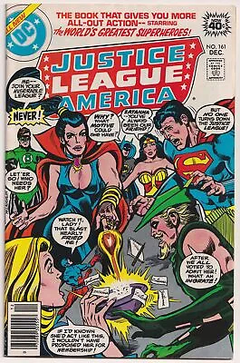 Buy Justice League Of America 161 VF+ 8.5 1978 Zatanna Joins JLA Rich Buckler • 11.99£