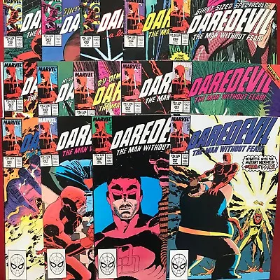 Buy Daredevil #250,253,255,256,260,261,262,263,264,265,266,267,268 And 269. Fine/VF • 24£