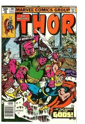 Buy Thor #301 8.5 // Introduction Of Ta-lo Newsstand Edition Marvel Comics 1980 • 49.57£