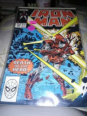 Buy Iron Man #230A, Marvel, 1988, Armor Wars Pt.6, VF, 1st Firepower • 8.69£