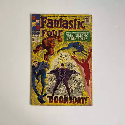 Buy Fantastic Four #59 VF- Raw Comic • 90£