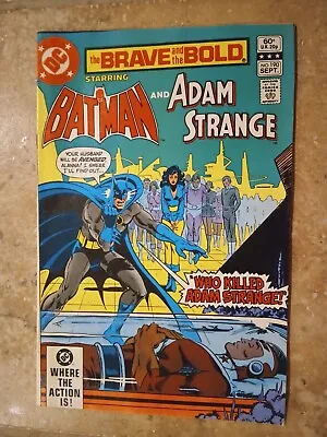 Buy The Brave And The Bold 190 FN  Batman And  Adam Strange Combined Shipping • 3.20£