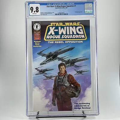 Buy Star Wars X-Wing Rogue Squadron #1 CGC 9.8 - Dark Horse - (1995) Free Shipping • 74.89£