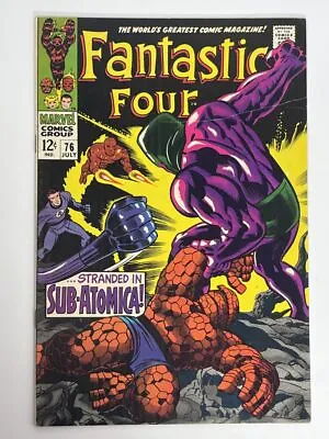 Buy Fantastic Four #76 (1968) 2nd App. Psycho-Man In 6.5 Fine+ • 22.16£