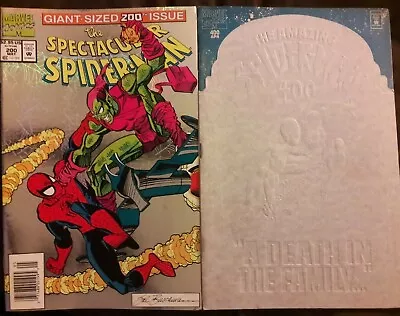 Buy 2x Marvel LOT- The Amazing Spider-Man #400 +Spectacular Spider-Man #200 VG Fr/sh • 31.83£