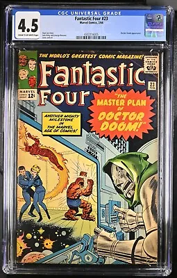 Buy Fantastic Four #23 (Feb 1964, Marvel Comics) CGC 4.5 VG+ | 4302116005 • 157.74£